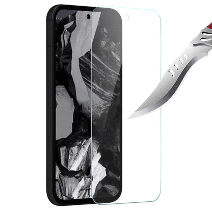 For Google Pixel 9A Screen Protector Tempered Glass Premium HD Clear, Case Friendly, 9H Hardness, 3D Touch Accuracy, Anti-Bubble Film Glass Protector Clear
