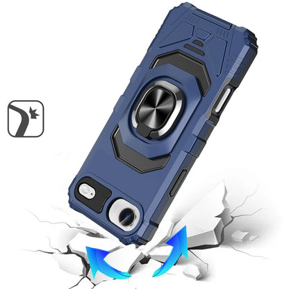 For Apple iPhone 17 Air (6.6") Hybrid Dual Layer with 360° Rotate Magnetic Ring Stand Holder Kickstand TPU Rugged PC Shockproof Case Cover