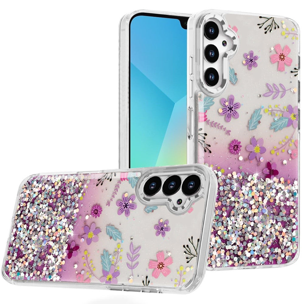 For Samsung Galaxy A16 5G Fashion Beautiful Epoxy Design Hybrid Fashion Stylish TPU Protective, Shockproof Hybrid PC Case Cover