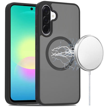 Phone Case for Samsung Galaxy A27 Magnetic Matte Hybrid Shockproof Smooth Grip Durable Camera Protection Anti-Slip Soft Touch TPU Armor Cover