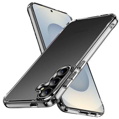 For Samsung Galaxy S26+ / S26 Plus Shockproof Slim Crystal Clear Transparent Hybrid Cover with Enhanced Drop Protection Case Cover Transparent