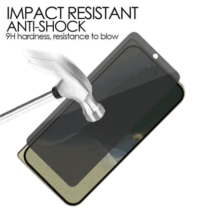 Screen Protector for Google Pixel 11 Pro Fold Tempered Glass Screen Protector Privacy Anti-Spy Anti Peeping 9H, Black Screen Guard Easy to Install Black