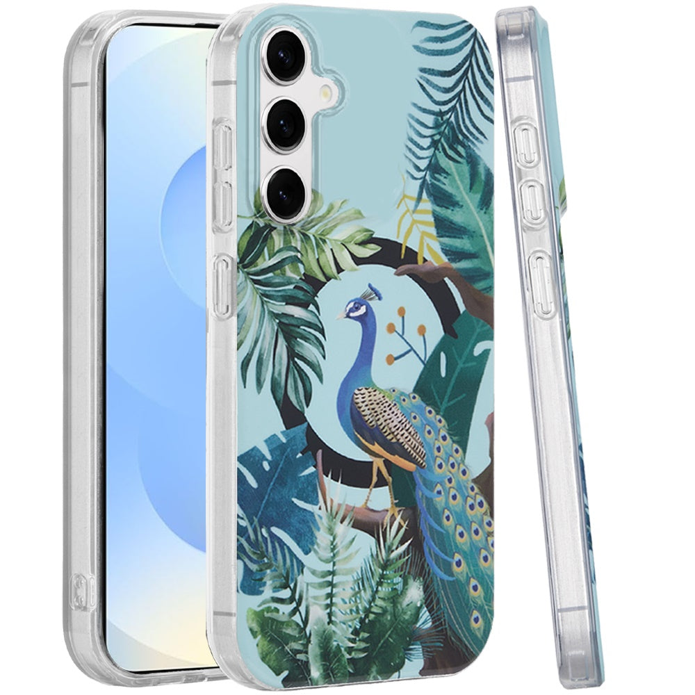 For Samsung Galaxy S25 /S24 Durable Fashion IMD Printed Design TPU Slim Shockproof Protective Case with Stylish Pattern Case Cover