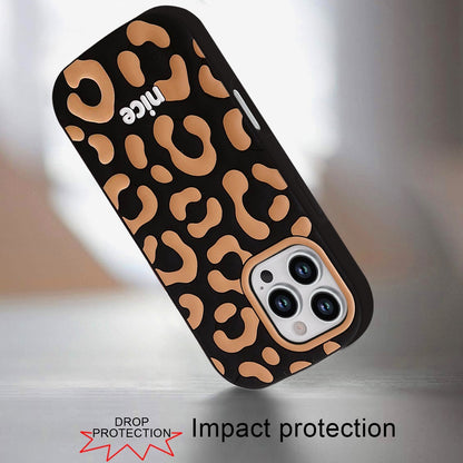 Phone Case for iPhone 16 Pro Max Fashionable Silicone Textured Decorative Design Pattern Protective Rubber TPU Hybrid Protection Cover
