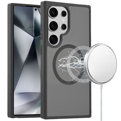For Samsung Galaxy Z Fold 7 Magnetic Case Hybrid Soft TPU Rubber Bumper Hard Translucent Matte Back Slim Shockproof Case Cover