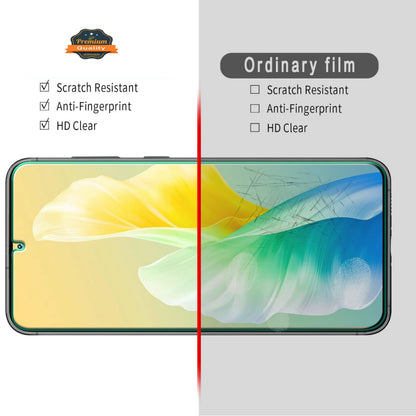 For Samsung Galaxy S25 EDGE Screen Protector Tempered Glass, Bubble-Free, Anti-Scratch, Fingerprint Unlock Compatible Protector Clear