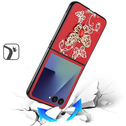 For Google Pixel 10 Pro Fold Diamonds 3D Fashion Bling Sparkly Glitter Ornaments Engraving Hybrid with Ring Kickstand Case Cover