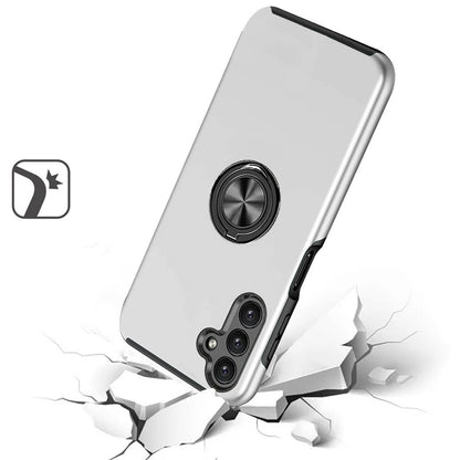 Invisible Ring Stand Shockproof Anti Slip Durable Grip Protective Hybrid Fit Magnetic Car Mount Holder