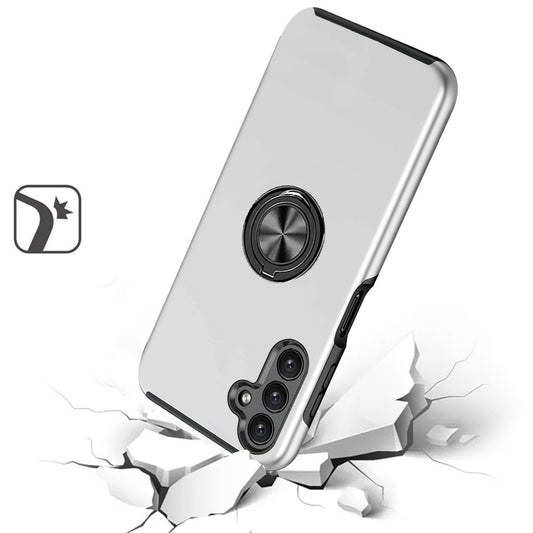 Invisible Ring Stand Shockproof Anti Slip Durable Grip Protective Hybrid Fit Magnetic Car Mount Holder