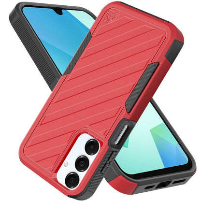 For Apple iPhone SE 4 Hybrid lined shockproof dual layer Rugged 2in1 Hard PC & Silicone TPU Non Slip Textured Tough Armor Case Cover