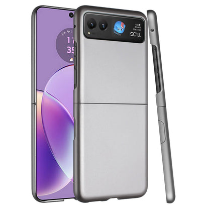 For Samsung Galaxy Z Flip 7 FE Snap-On Flip Premium Matte Finish Slim Lightweight Protective PC + Rubber TPU Hard Shell Case Cover