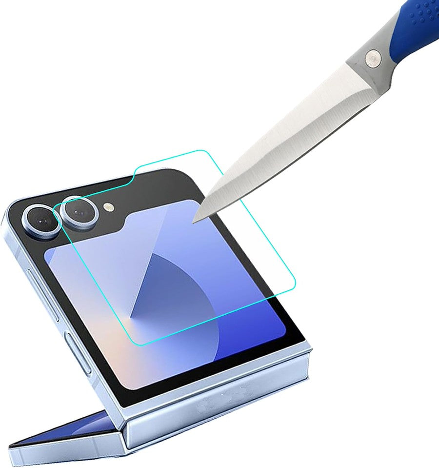 For Samsung Galaxy Z Flip 7 FE Screen Protector Tempered Glass Premium HD Clear, Case Friendly, 9H Hardness, 3D Touch Accuracy, Anti-Bubble Film Glass Case Cover Clear