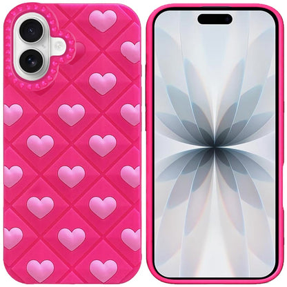 Phone Case for Apple iPhone 17 (6.3") Fashionable Silicone Textured Decorative Design Pattern Protective Rubber TPU Hybrid Protection Cover
