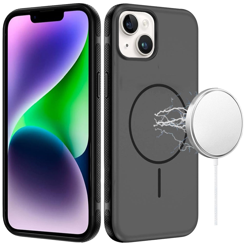 For Apple iPhone 17E /16E Super Magnetic Premium Edged Core Matte Thick Hybrid Drop Protection Shockproof Design Case Cover