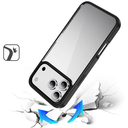 Phone Case for Apple iPhone 18 Pro Max Transparent Thick 2.0mm Hybrid Shockproof Rubber TPU Protective Slim Fit Grip Durable Clear HQ Design Cover