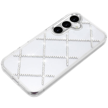 For Samsung Galaxy S26 Gem Glitter Diamond Bling Clear Hybrid TPU Cover, Colorful Shockproof Protective Back, Slim Fit for Women Girls Case Cover