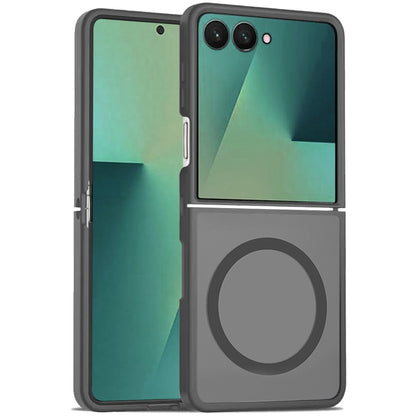 For Samsung Galaxy Z Flip 7 MagSafe Compatible Case Hybrid Soft TPU Bumper Hard Translucent Matte Back Slim Shockproof Case Cover