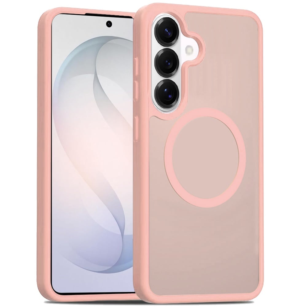 Magnetic Matte Hybrid Shockproof Smooth Grip Durable Camera Protection Anti-Slip Soft Touch TPU Armor