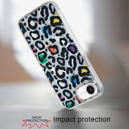 For Apple iPhone 17E /16E Stylish Pattern Fashion IMD Printed Design TPU Double Layer Slim Shockproof with Magnetic Back Case Cover
