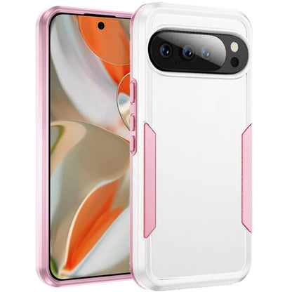 For Google Pixel 10 Pro XL Hybrid Rugged Hard Shockproof Drop-Proof with 2 Layer Protection, Military Grade Heavy-Duty Armor Design Case Cover