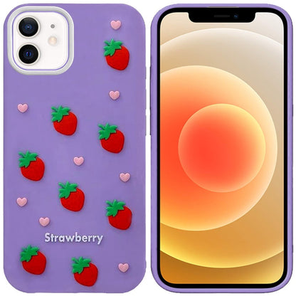 Phone Case for Apple iPhone 12 /12 Pro Fashionable Silicone Textured Decorative Design Pattern Protective Rubber TPU Hybrid Protection Cover
