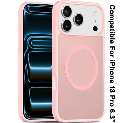 Phone Case for Apple iPhone 18 Pro Magnetic Matte Hybrid Shockproof Smooth Grip Durable Camera Protection Anti-Slip Soft Touch TPU Armor Cover