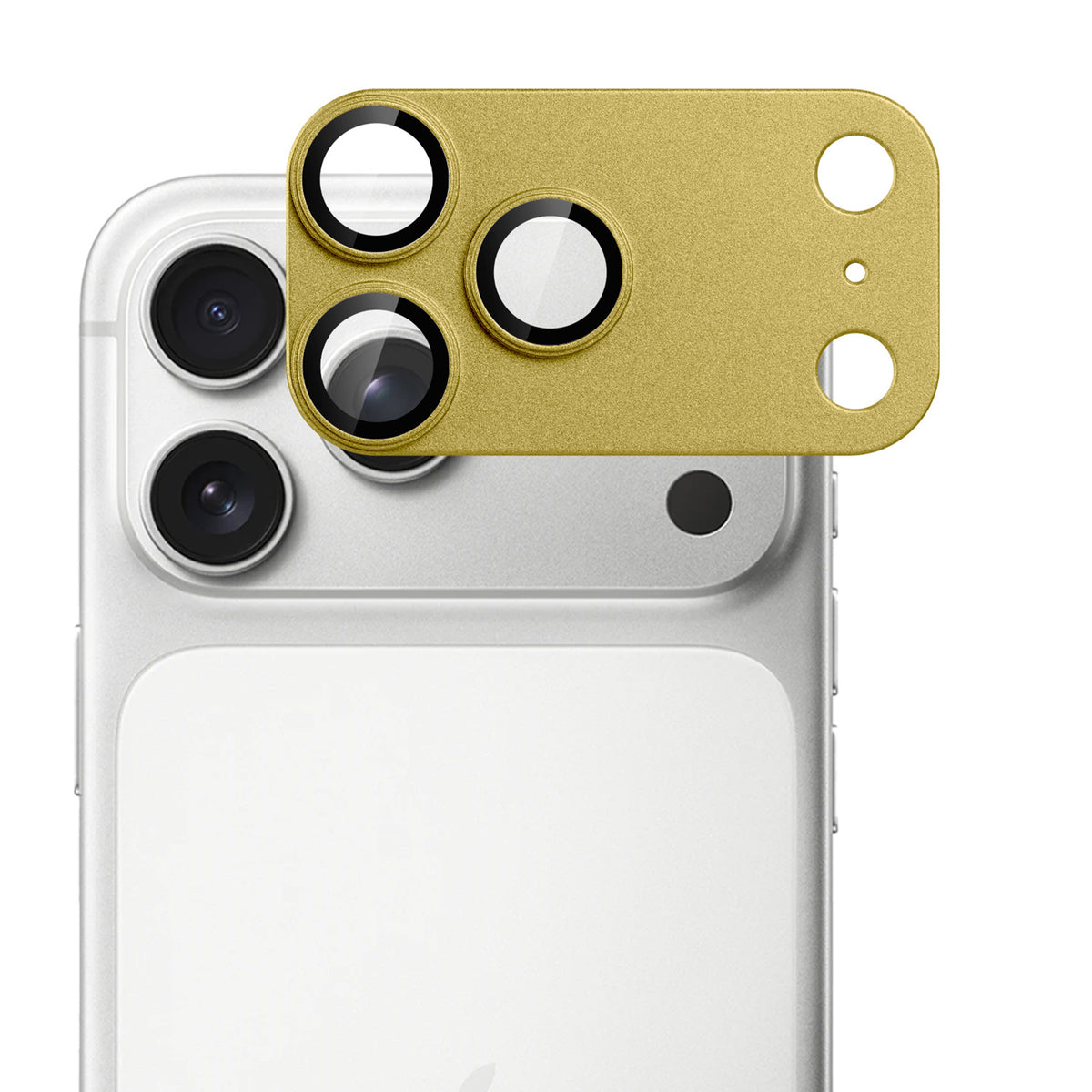 Camera Lens Protector for Apple iPhone 17 Pro Max (6.9") Camera Lens Protector Tempered Glass Metal Frame Scratch Resistant HD Clear Precision Fit