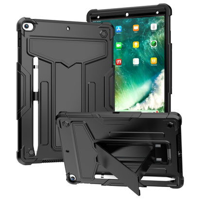 Tablet Case for Apple iPad 9th 8th 7th Gen (10.2 inch) 3in1 Tough Hybrid Vertical Kickstand Heavy Duty Shock Absorbing Drop Protection Raised Bezel Precise Cutouts Cover
