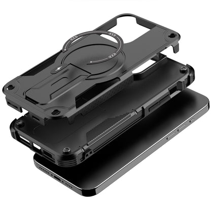 For Samsung Galaxy A57 Magnetic Invisible Kickstand Holder with Magsafe, Slim Fit Shockproof Hybrid Military Grade Heavy Duty Case Cover