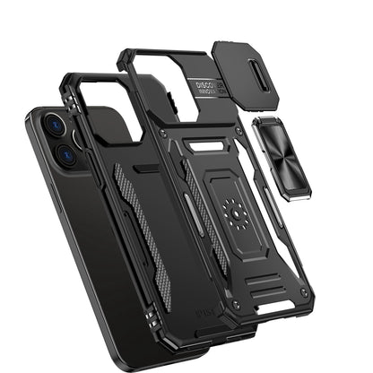 Tough Metal Ring Shockproof Sliding Camera Window Hybrid Armor Rugged Anti Slip Heavy Duty Grip