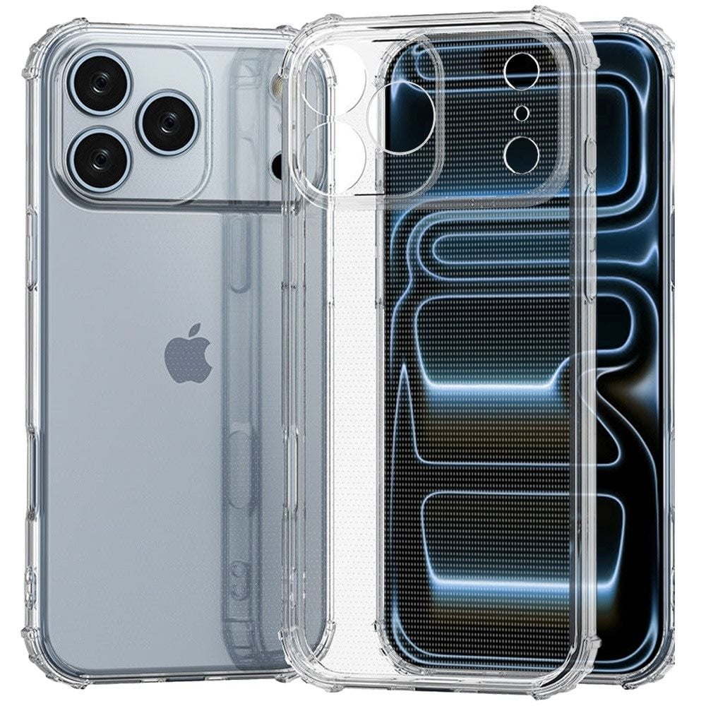 Shockproof Thick Clear TPU Flexible Bumper Impact Resistant Reinforced Edge Protection