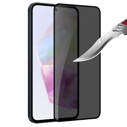 Screen Protector for Samsung Galaxy A56 / A36 Tempered Glass Screen Protector Privacy Anti-Spy Anti Peeping 9H, Black Screen Guard Easy to Install Black