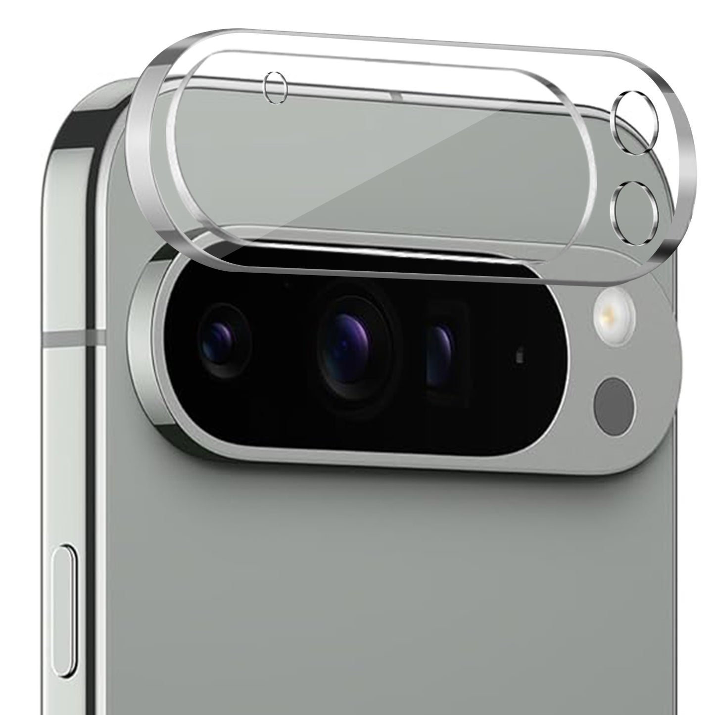 Camera Lens Protector for Google Pixel 11 Pro XL Camera Clear Tempered Glass 2.5D Scratch Resistant HD Transparent Anti Fingerprint Protective Lens Guard Clear