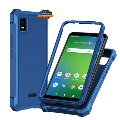 For Cloud Mobile Stratus C8 Full-Body Dual Layer Hybrid Case Slim, Drop-Proof TPU Hard PC, Durable Corner Front Bumper Protector Case Cover