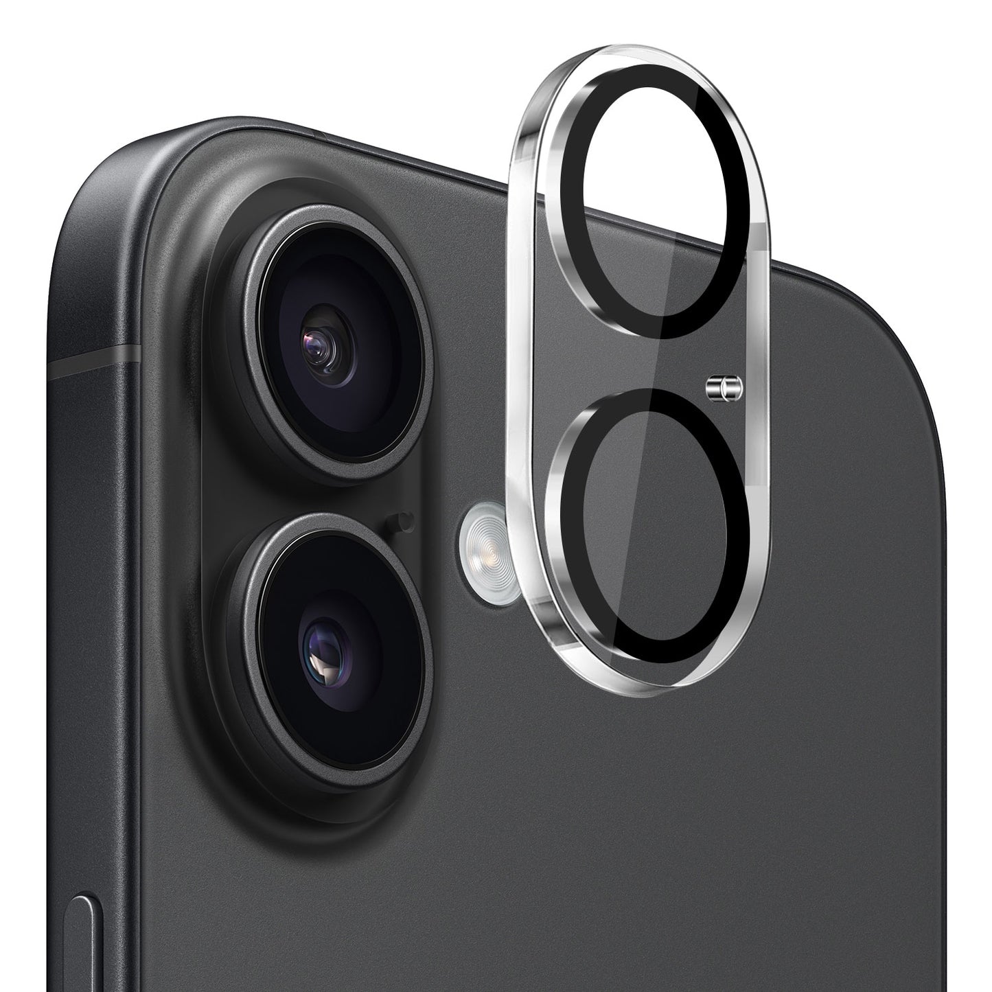 For Apple iPhone 17 /17 Air /17 Pro/ 17 Pro Max Camera Lens Protector HD Clear 2.5D Tempered Glass with Black Edge, Case-Friendly, Ultra-Thin, Easy to Install Protector