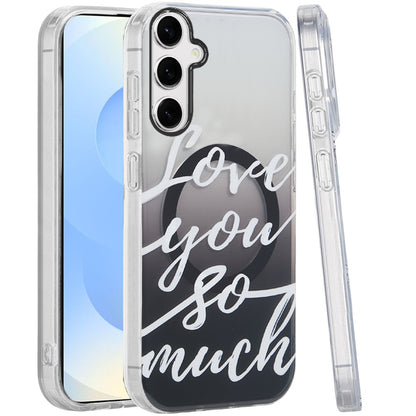 For Samsung Galaxy S23 FE /Fan Edition Durable Fashion IMD Printed Design TPU Slim Shockproof Protective Case with Stylish Pattern Case Cover