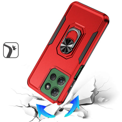 For Motorola Moto G Power 5G 2026 /2025 Hybrid Tough Strong Dual Layer Hard PC TPU with Magnetic Ring Stand Heavy-Duty Armor Design Case Cover