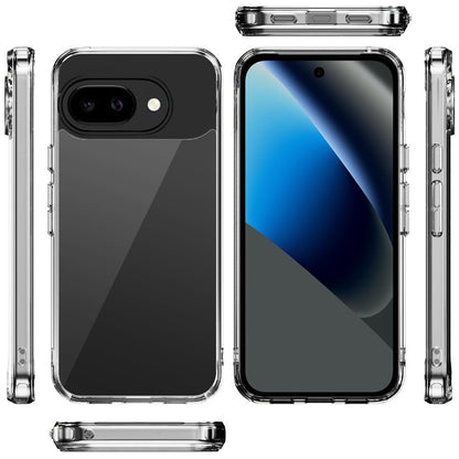 For Google Pixel 10a Shockproof Slim Crystal Clear Transparent Hybrid Cover with Enhanced Drop Protection Case Cover Transparent