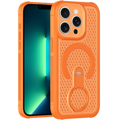 Phone Case for Apple iPhone 13 Pro Max Magnetic Honeycomb Hybrid Rugged Armor Ring Kickstand Dual Layer Shock Absorbing Hard PC Soft TPU Cover