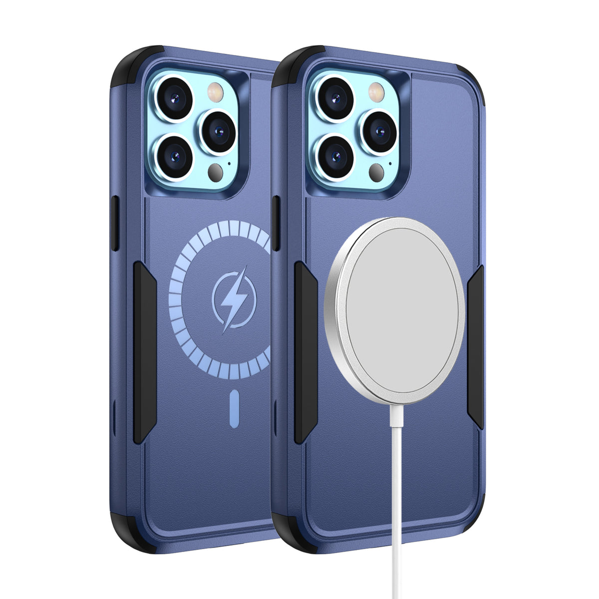 For Samsung Galaxy S25 Ultra Heavy Duty Rugged & Dual-Layer Protection and Magnetic Circle Compatible with Magsafe Shockproof Case Cover