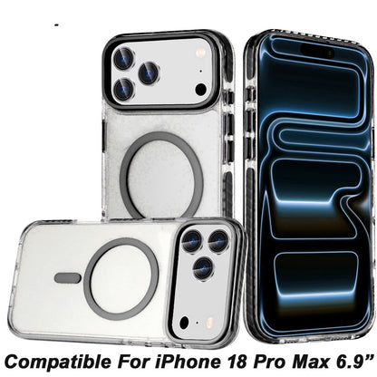 MagSafe Magnetic Transparent Hybrid Shockproof Clear Color Match Durable Grip Hard TPU Slim Protective
