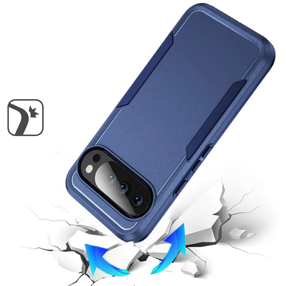 For Google Pixel 10 Pro XL Hybrid Rugged Hard Shockproof Drop-Proof with 2 Layer Protection, Military Grade Heavy-Duty Armor Design Case Cover