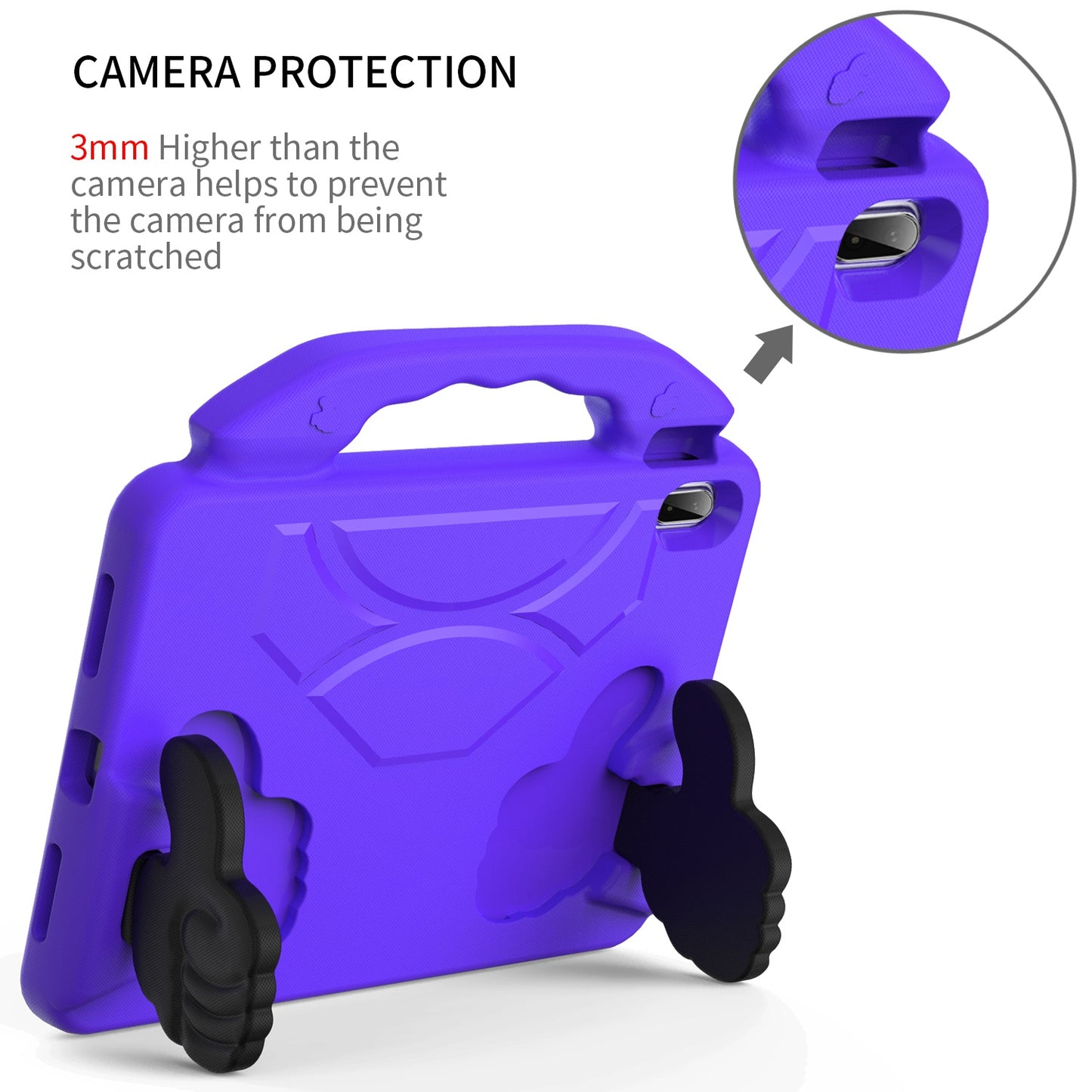 Tablet Case for Samsung Tab S11 Ultra (14.6 inch) Multi Functional 3in1 Kickstand Hand Strap Shoulder Strap Pencil Holder Heavy Duty Shock Absorbing Rugged TPU Cover