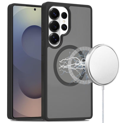For Samsung Galaxy S26 Ultra MagSafe Compatible Case Hybrid Soft TPU Bumper Hard Translucent Matte Back Slim Shockproof Case Cover