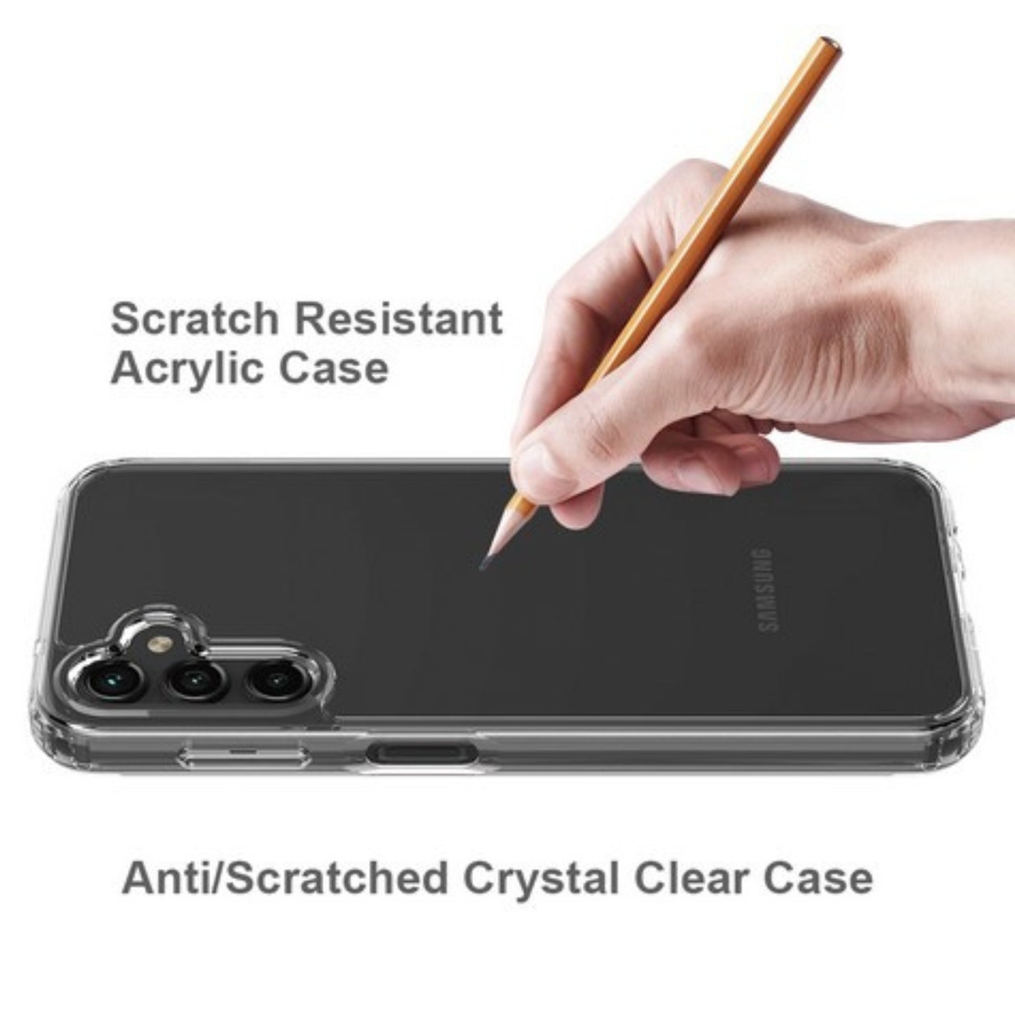 For OnePlus 15R / ACE 6 Crystal HD Clear Back Hybrid Case TPU Bumper Frame Slim Shockproof Hard Defender Case Cover Clear