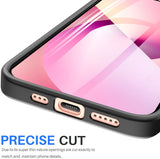 For Apple iPhone 15 (6.1") Crystal HD Clear Back Panel + TPU Bumper Frame Hybrid Slim Hard Shockproof Defender  Phone Case Cover