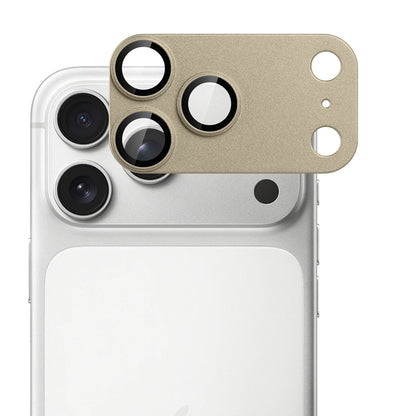Camera Lens Protector for Apple iPhone 17 Pro Max (6.9") Camera Lens Protector Tempered Glass Metal Frame Scratch Resistant HD Clear Precision Fit