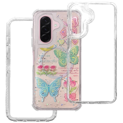 Phone Case for Samsung Galaxy A37 Magnetic Hybrid Fashion Printed Pattern Artwork Stylish Printed Design Dual Layers TPU Rubber SIlicone Hard PC Cover