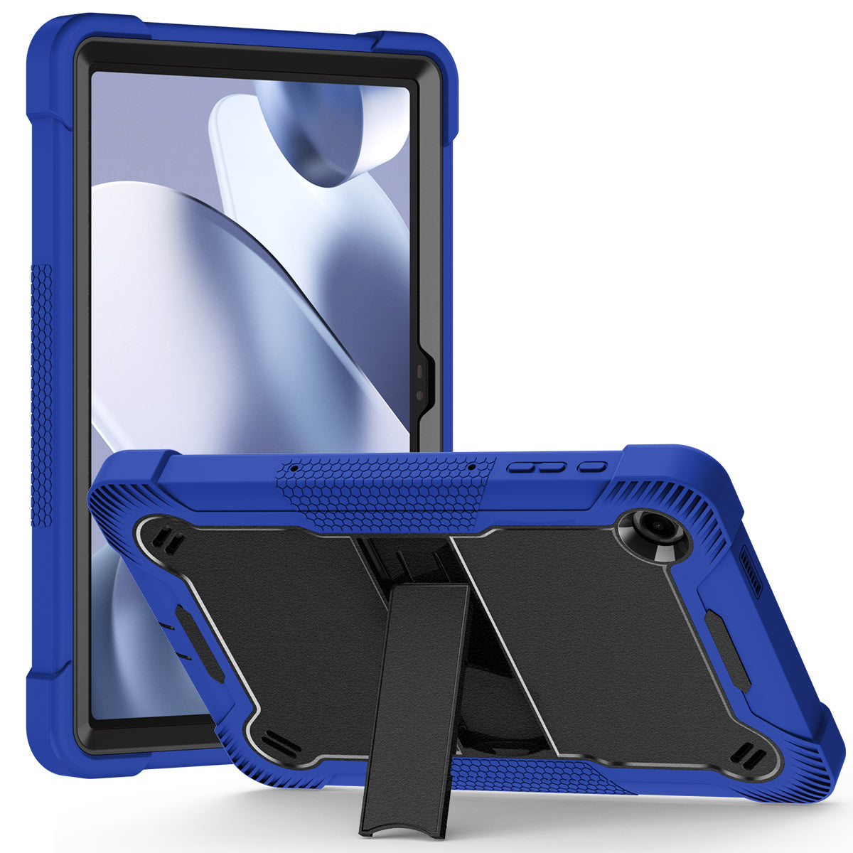 Tablet Case for T-Mobile Revvl TAB 2 5G Shockproof Hybrid Built in Kickstand Dual Layer Rugged Heavy Duty Armor Anti Slip Impact Resistant Durable Grip Cover