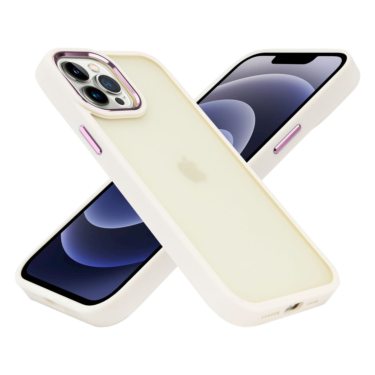 For Samsung Galaxy S26 Slim Fit Thin Hybrid,Frosted Matte Polished Acrylic Hard PC with TPU Rubber Frame Case Cover